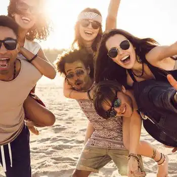 Firmenevent Corporate Event Team am Beach