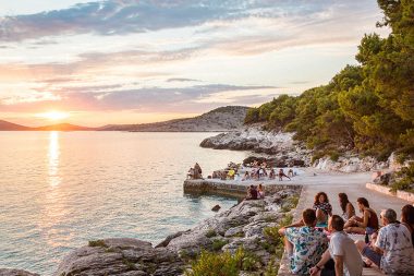 Insel mieten Kroatien Incentivereisen Firmenevent Firmenreisen Sunset drinks