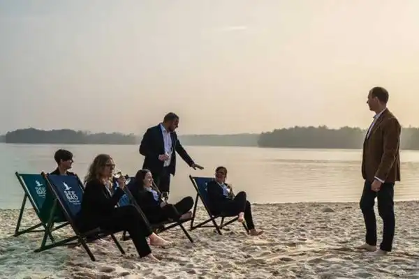 Tagungshotel Gäste in der Natur an einem See