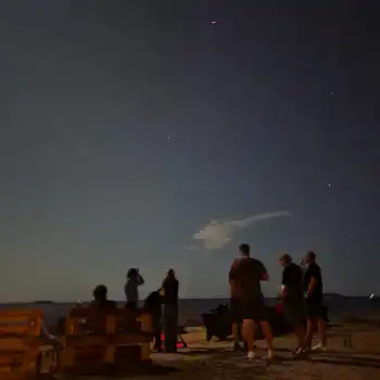 Offsite Meeting Rahmenprogramm mit Stargazing auf Privatinsel in Kroatien