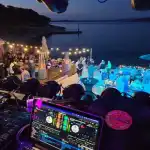 Party nach Offsite Meeting auf kroatischer Privatinsel