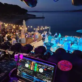 Party nach Offsite Meeting auf kroatischer Privatinsel