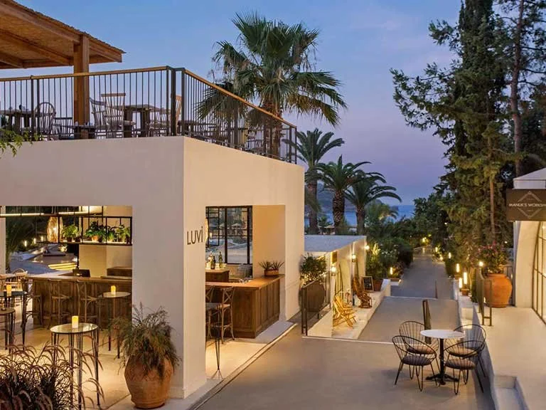 Resort mit offenen Terrassen